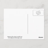 大きな口ベースのオスプレイ ポストカード (裏面)