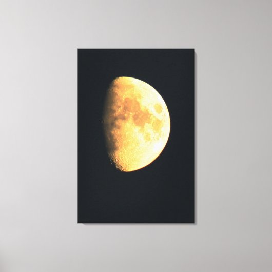 大きな古い月24x36 (60x90cm)ワッカ キャンバスプリント (正面)