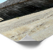 大きな古い納屋 ポスター (角)