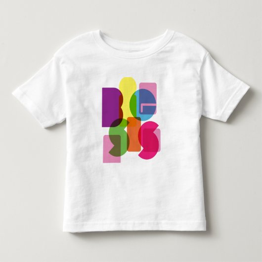 大きな問題 トドラーTシャツ (正面)
