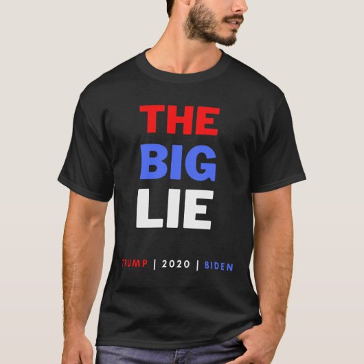 大きな嘘 Trump Desantis Tシャツ (正面)