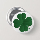大きな四つ葉クローバー 缶バッジ (正面&裏面)