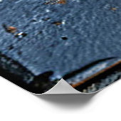 大きな四葉のクローバー ポスター (角)