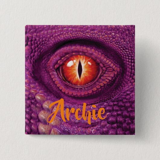 大きな四角いバッジ 缶バッジ (正面)