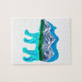 大きな地位を占める ジグソーパズル (横)