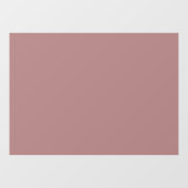 大きな埃っぽいバラ窓が72 x 52インチ離れない ウィンドウサイン (シート)