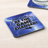 大きな変化を促す意欲を起ここインスパイアとする コースター (左側)