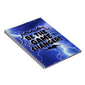 大きな変化を促す意欲を起ここインスパイアとする ノートブック (右側)