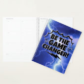 大きな変化を促す意欲を起ここインスパイアとする プランナー手帳 (ディスプレー)