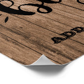 大きな夢を怖がらない – 勇気付けられる引用文 ポスター (角)