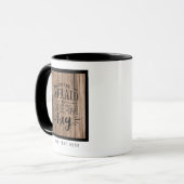 大きな夢を怖がらない – 勇気付けられる引用文 マグカップ (正面左)