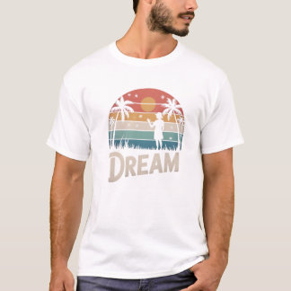 大きな夢を抱け - 励ましのマインドフルネスTシャツ Tシャツ