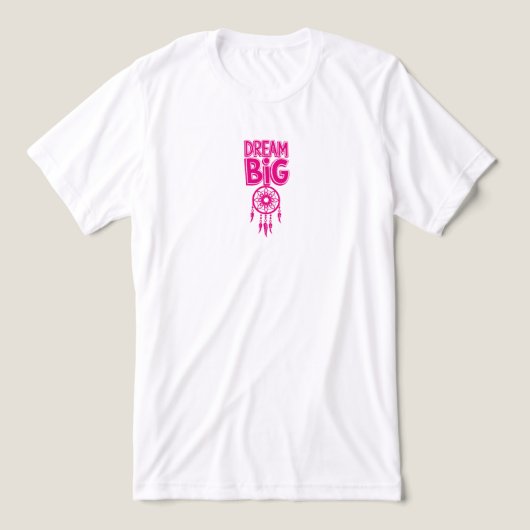 大きな夢を抱こう トライブレンドTシャツ (デザイン正面)