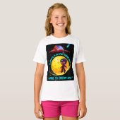 大きな夢を描く者のために惑星が整列する Tシャツ (正面フル)