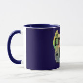 大きな夢を描く 励ましのモチベーション コーヒー マグカップ (左)