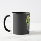 大きな夢を描く 励ましのモチベーション コーヒー マグカップ (左)
