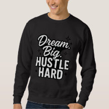 大きな夢を描け 努力を怠るな モチベーショナルTシャツ