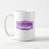 大きな夢を皿にマグカップ(15oz) コーヒーマグカップ (左)