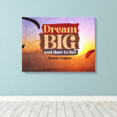 大きな夢を見て失敗する キャンバスプリント (インサイチュ (ウッドフロア))