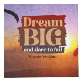 大きな夢を見て失敗する フォトキューブ (正面)