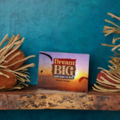 大きな夢を見て失敗する フォトプラーク (側面)