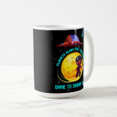 大きな夢を見る人のために惑星が整列する コーヒーマグカップ (正面右)