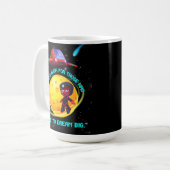 大きな夢を見る人のために惑星が整列する コーヒーマグカップ (正面左)