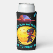 大きな夢を見る人のために惑星が整列する スリム缶クーラー (Seltzer正面)