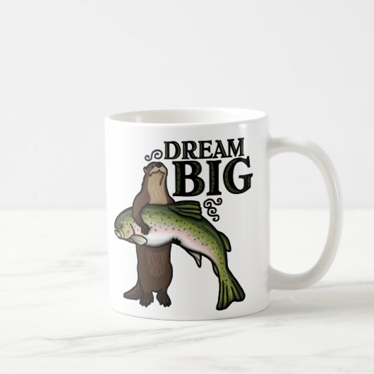 大きな夢を見る コーヒーマグカップ (右)