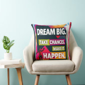 大きな夢を見る、チャンスを取る クッション (椅子)
