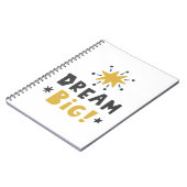 大きな夢を見る ノートブック (左側)