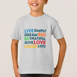 大きな夢を見ろ Tシャツ