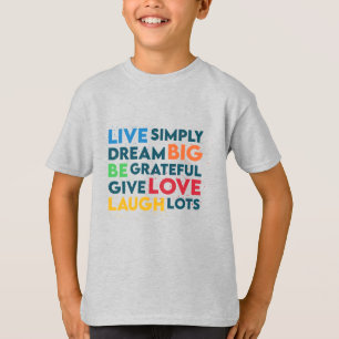 大きな夢を見ろ Tシャツ