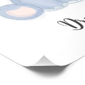 大きな夢を 夢見る動物の保育園の壁アート フォトプリント            (角)