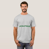 大きな夢を Tシャツ (正面フル)