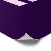 大きな夢信じを見てそれを実現やる気を起こさせるする ポスター (角)