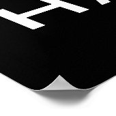 大きな夢信じを見てそれを実現やる気を起こさせるする ポスター (角)