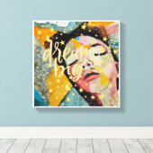 大きな夢 キャンバスプリント (インサイチュ (ウッドフロア))