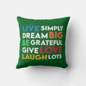 大きな夢 クッション (裏面)