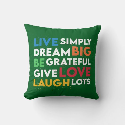 大きな夢 クッション (正面)