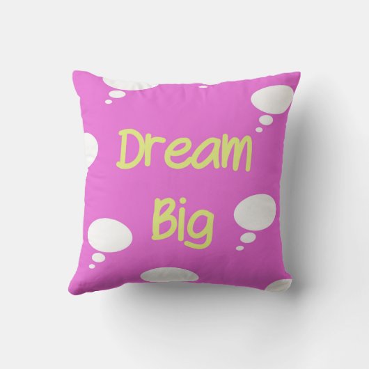 大きな夢 クッション (裏面)