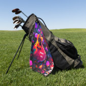 大きな夢 ゴルフタオル (グリーン)