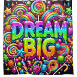 大きな夢 シャワーカーテン