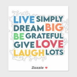 大きな夢 シール