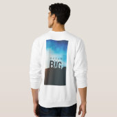 大きな夢 スウェットシャツ (裏面フル)