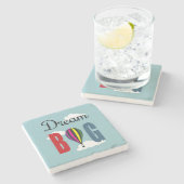 大きな夢 ストーンコースター (横)