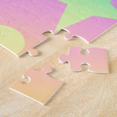 「大きな夢！」 パステルスターズ&ドットグラディエントパズル ジグソーパズル (側面)