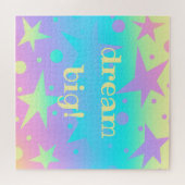 「大きな夢！」 パステルスターズ&ドットグラディエントパズル ジグソーパズル (横)