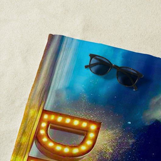 大きな夢 ビーチタオル (インサイチュ)