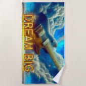 大きな夢 ビーチタオル (正面)